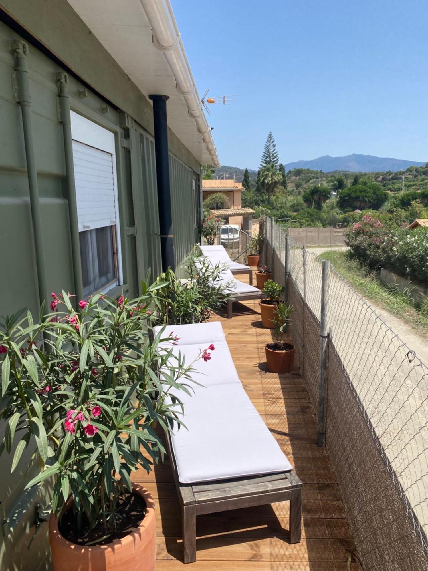 Casa Contener Estepona Bagian luar foto