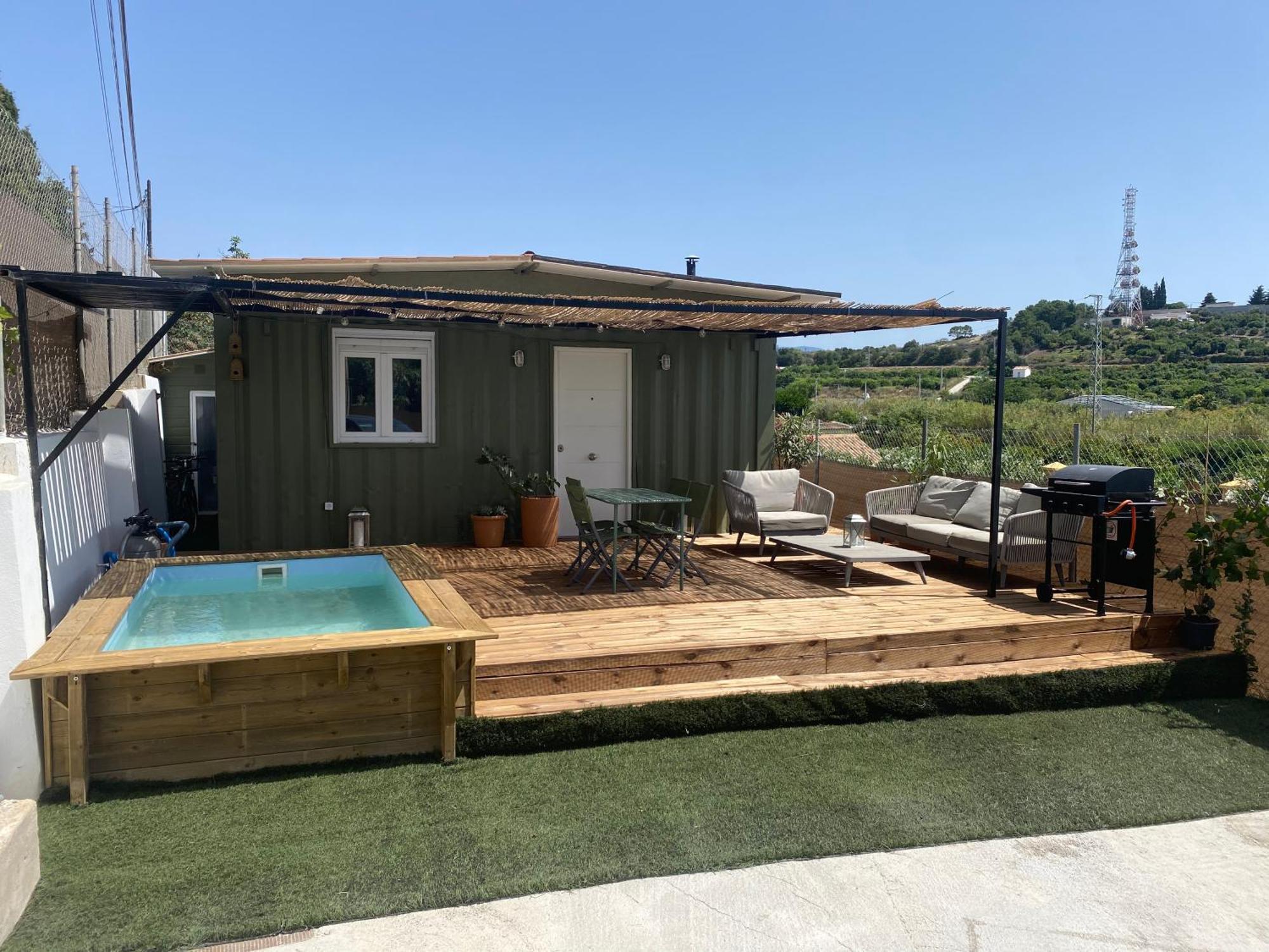 Casa Contener Estepona Bagian luar foto
